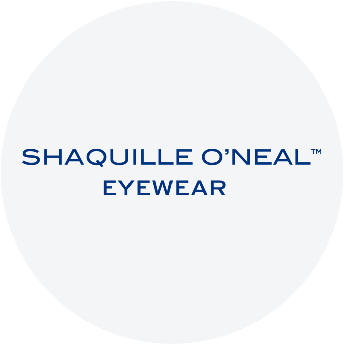 SHAQUILLE O’NEAL EYE GEAR LOGO.